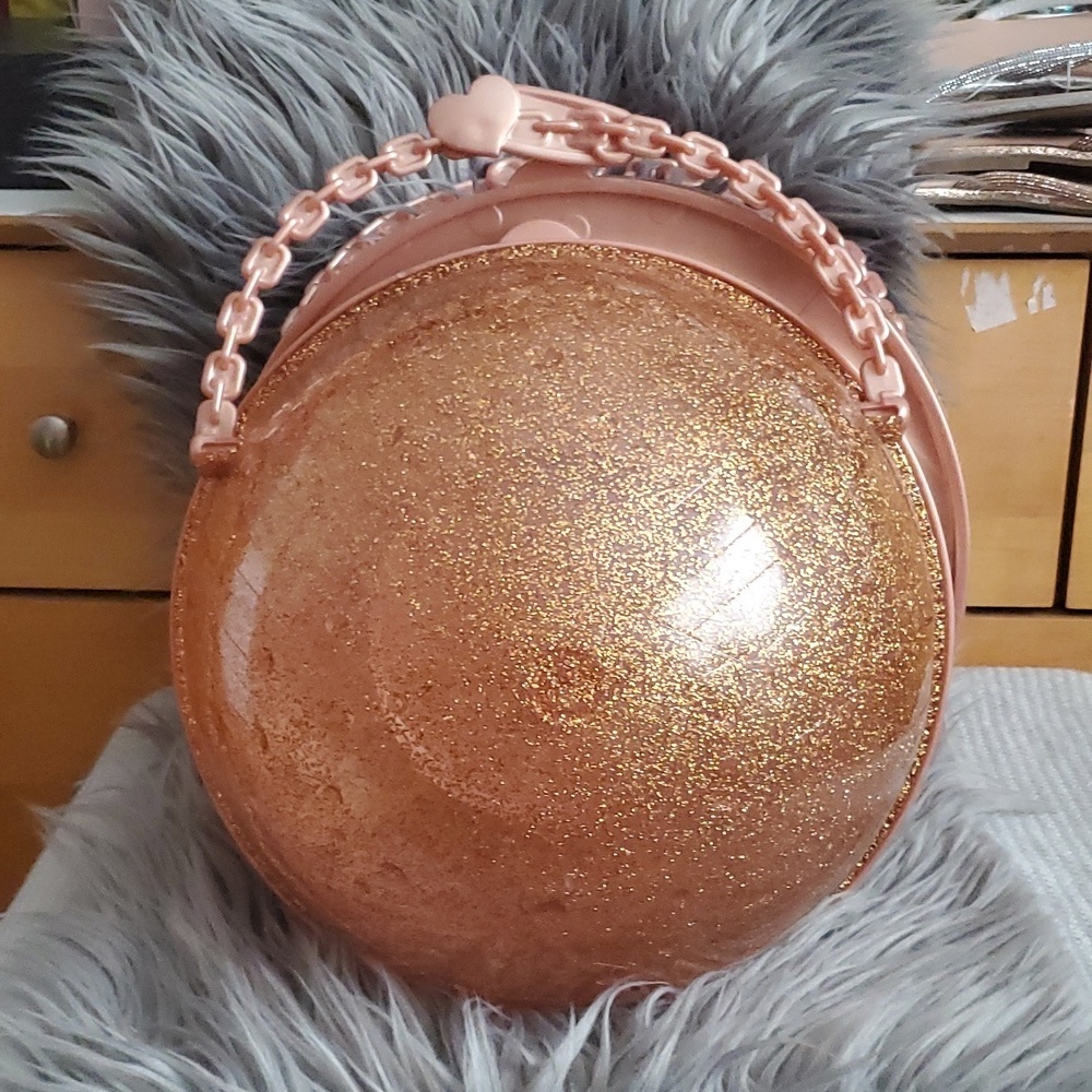 LOL Big Surprise limited edition gold glitter ball  carrying case.